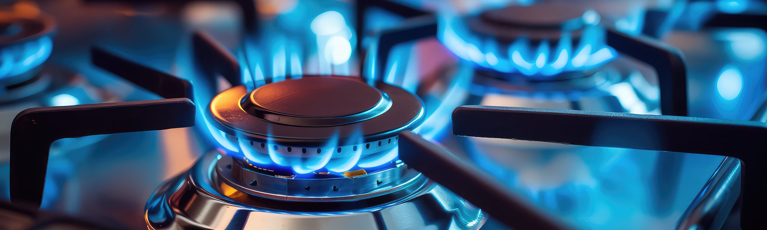 ガスコンロの火